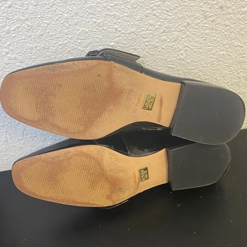Louise Et Cie patent leather loafers
